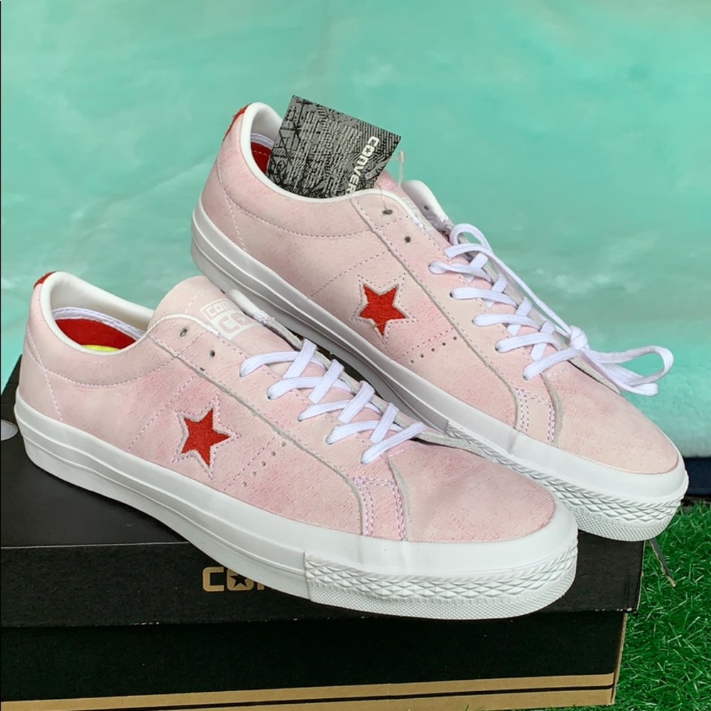 CONVERSE ONE STAR OX CASINO/WHITE/WHITE MEN’S - Picture 2 of 16